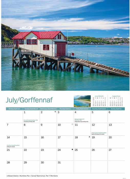 Gower A4 Calendar 2025 (PFP)