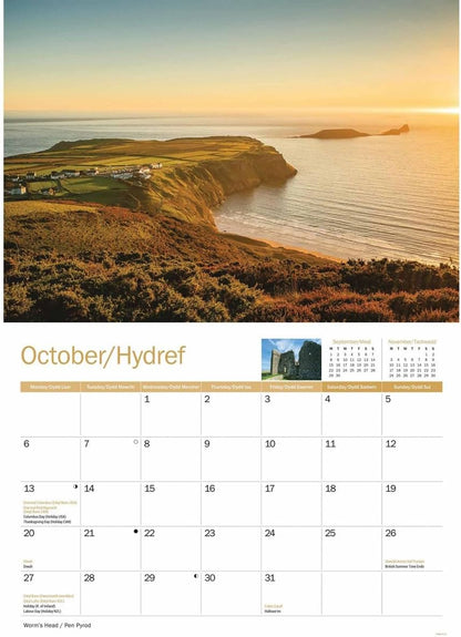 Gower A4 Calendar 2025 (PFP)