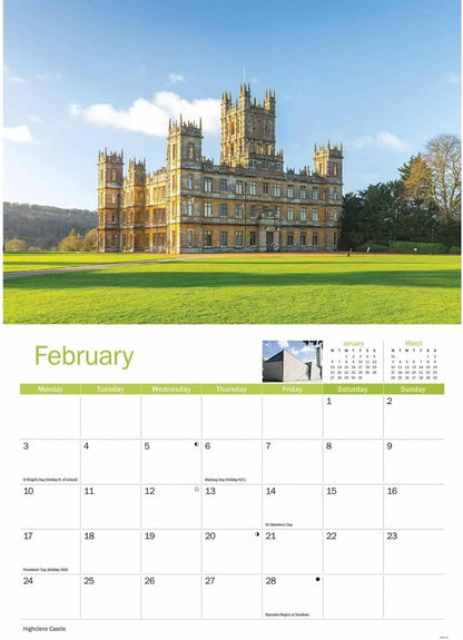 Hampshire A4 Calendar 2025 (PFP)