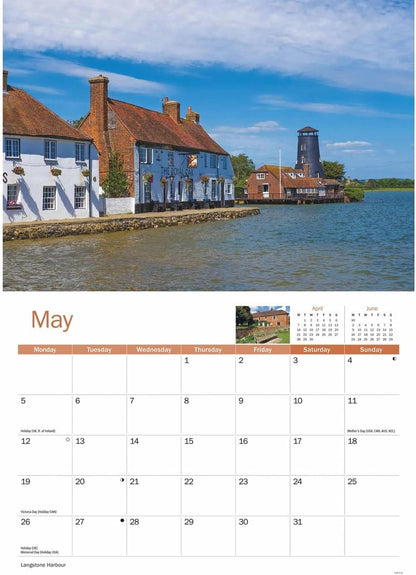 Hampshire A4 Calendar 2025 (PFP)