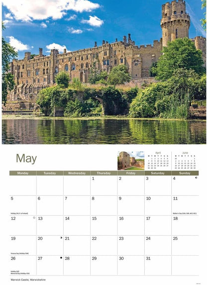 Heart Of England A4 Calendar 2025 (PFP)