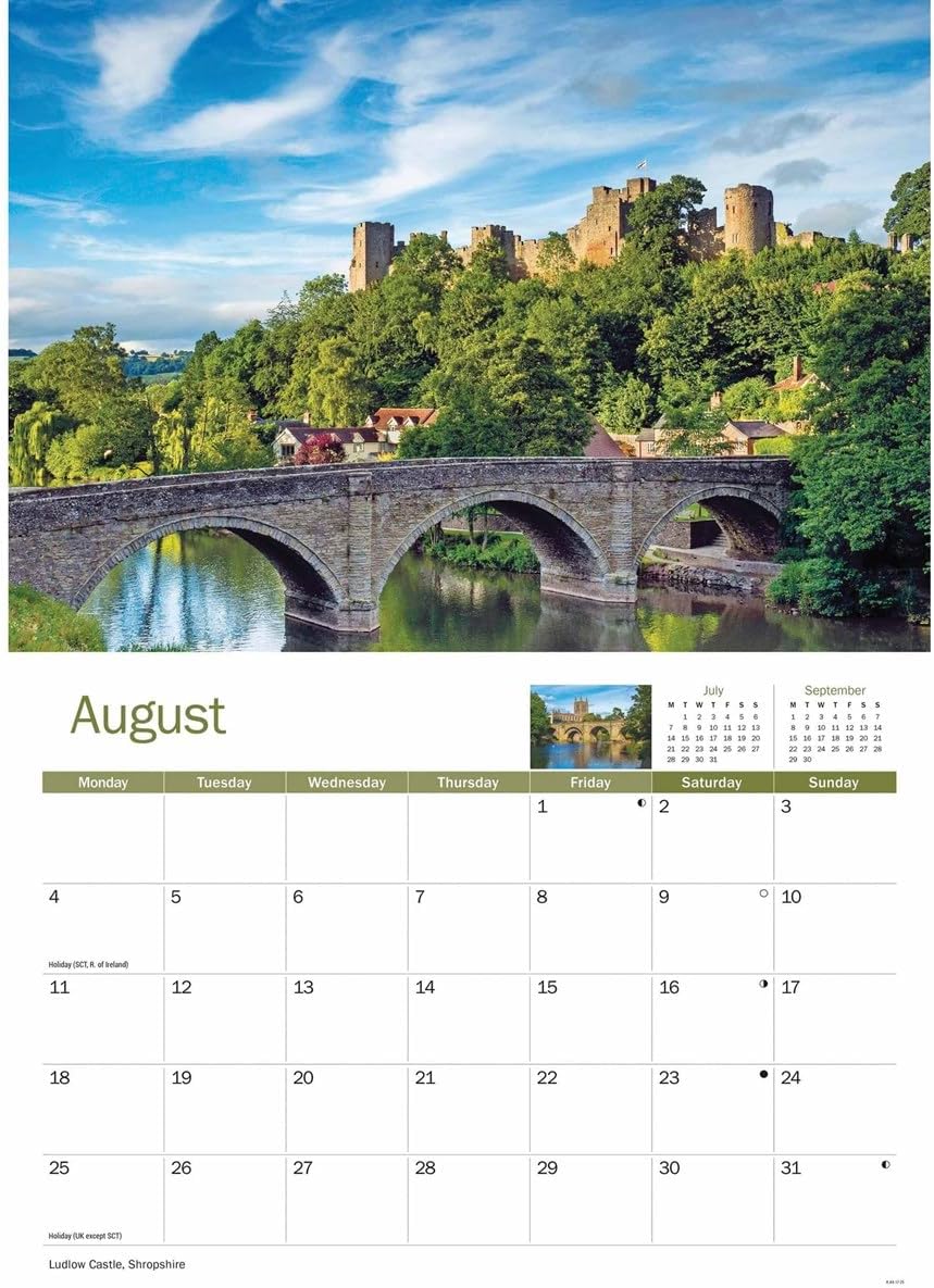 Heart Of England A4 Calendar 2025 (PFP)