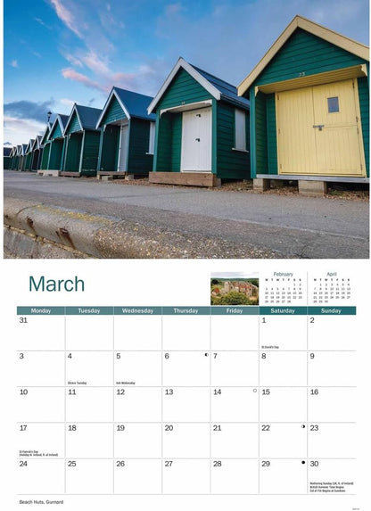 Isle of Wight A4 Calendar 2025 (PFP)