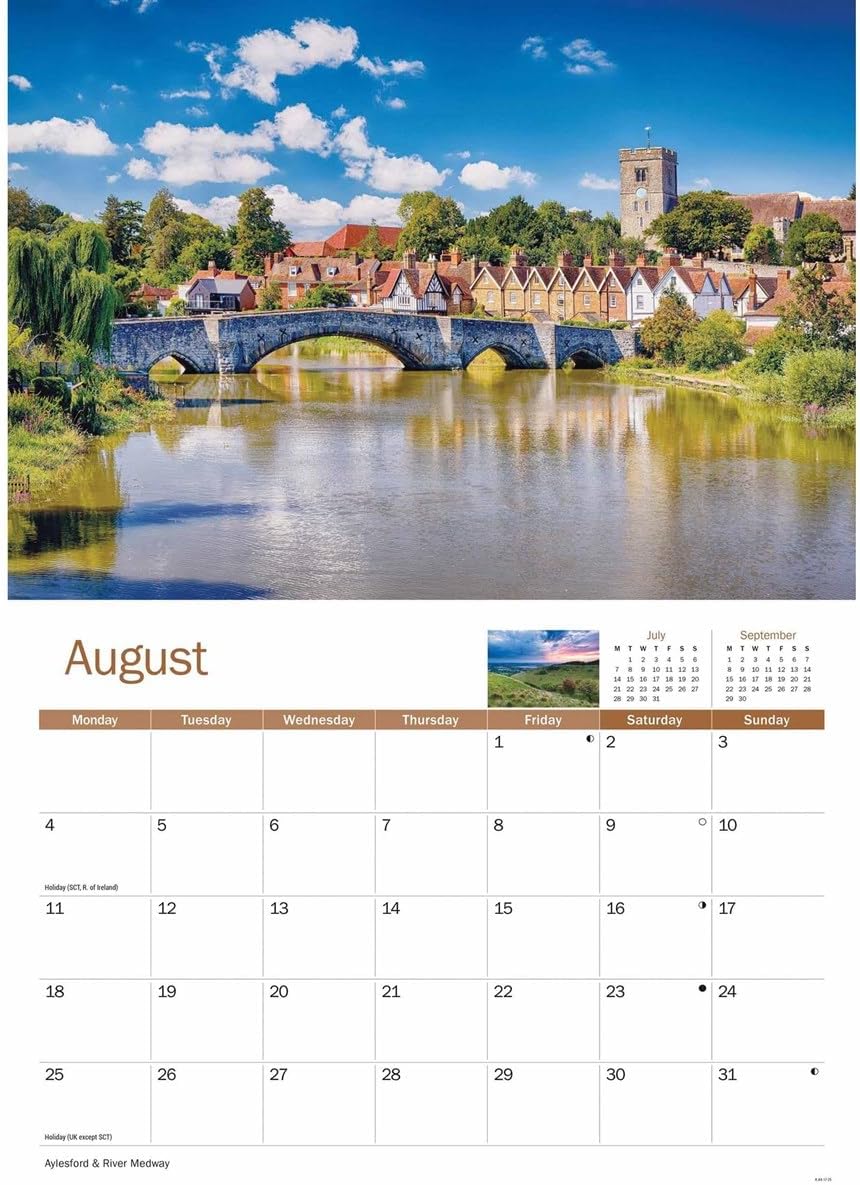 Kent A4 Calendar 2025 (PFP)