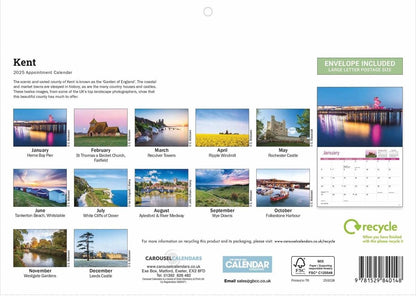 Kent A4 Calendar 2025 (PFP)