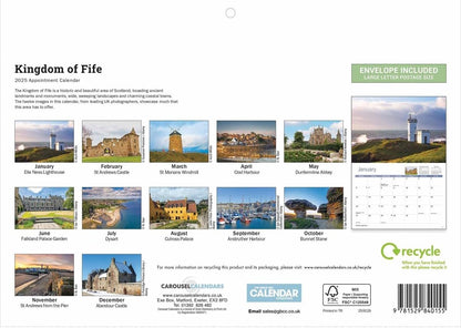 Kingdom of Fife A4 Calendar 2025 (PFP)