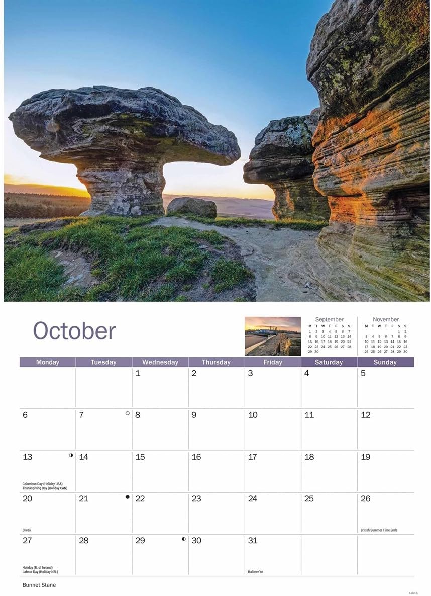 Kingdom of Fife A4 Calendar 2025 (PFP)