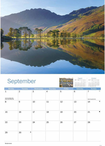 Lake District A4 Calendar 2025 (PFP)