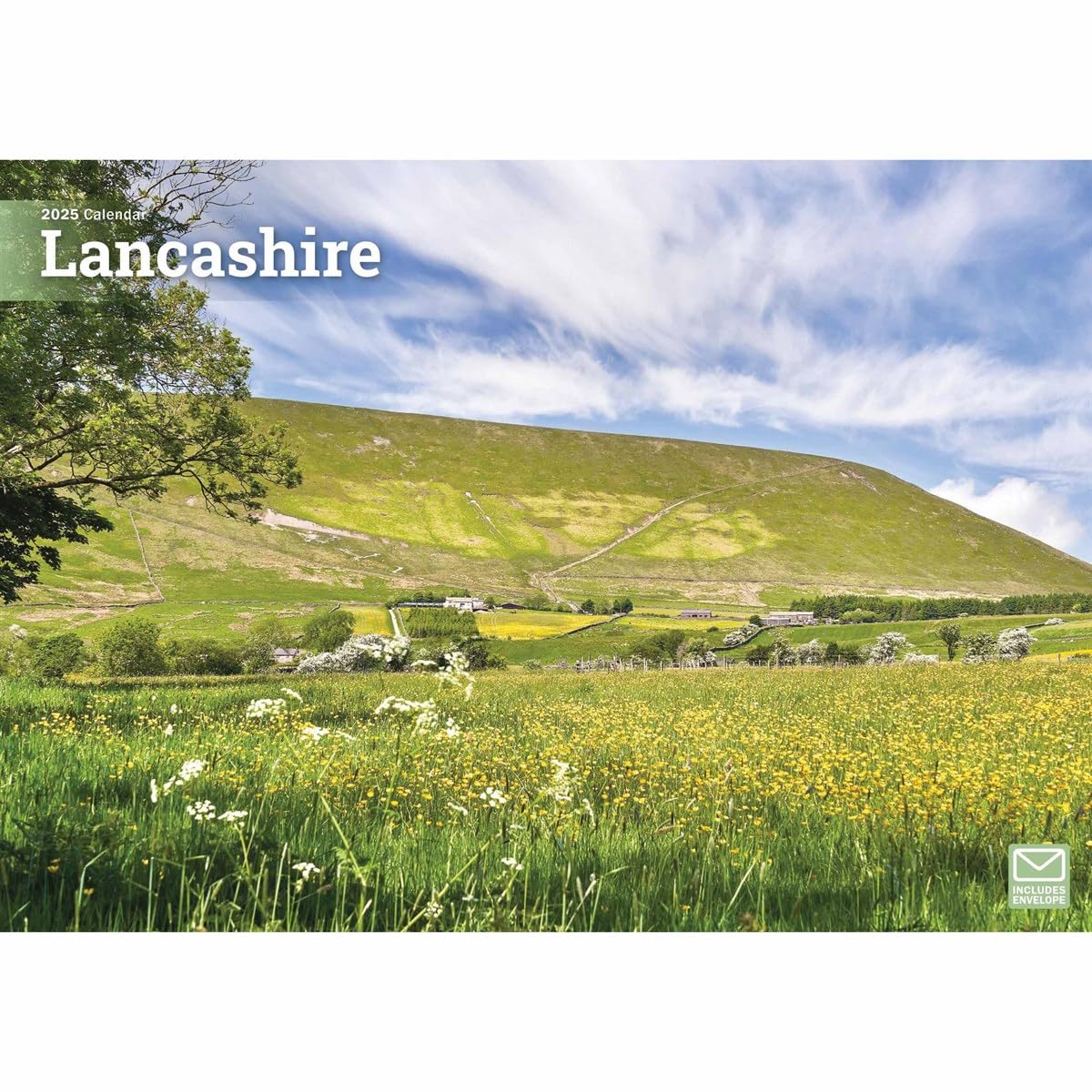 Lancashire A4 Calendar 2025 (PFP)