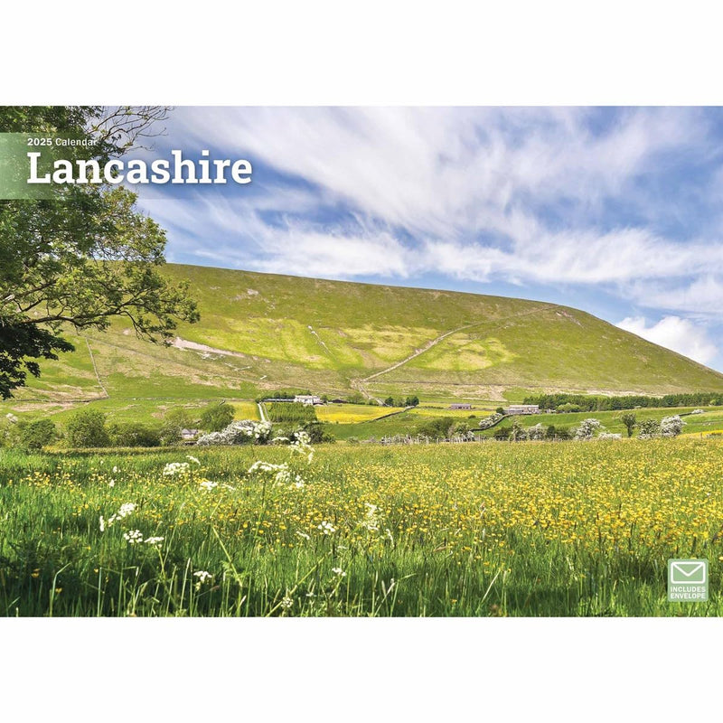 Lancashire A4 Calendar 2025 (PFP)