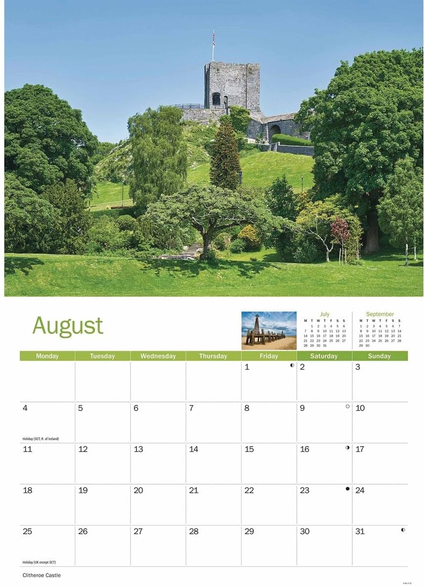 Lancashire A4 Calendar 2025 (PFP)