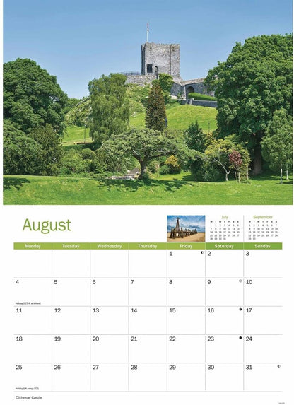 Lancashire A4 Calendar 2025 (PFP)