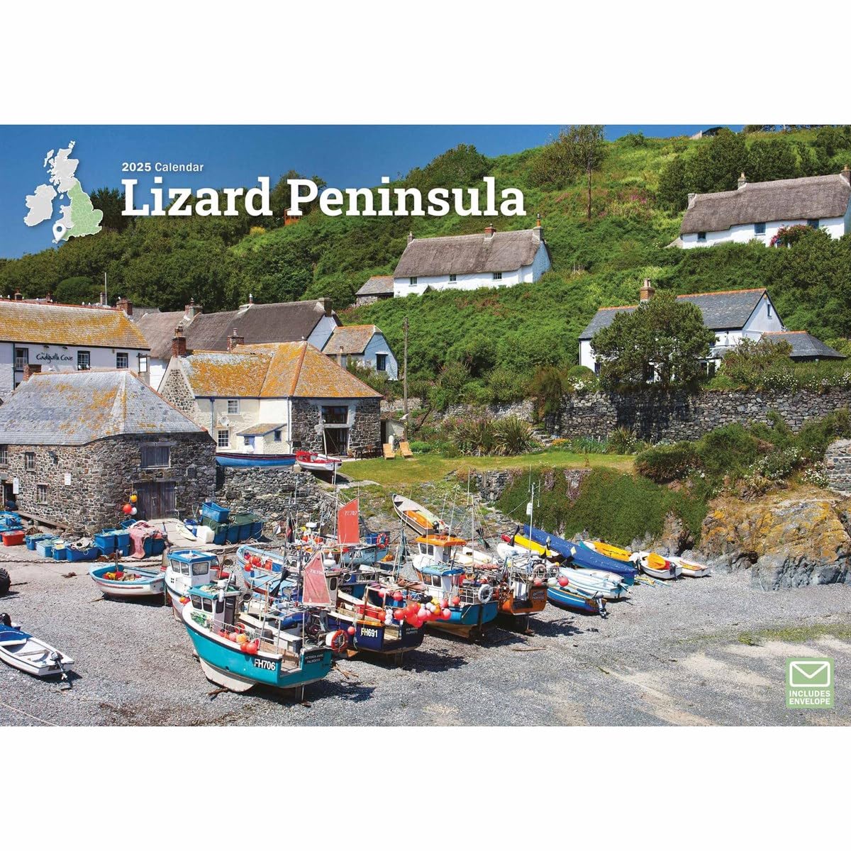 Lizard Peninsula A4 Calendar 2025 (PFP)