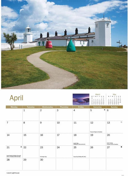 Lizard Peninsula A4 Calendar 2025 (PFP)