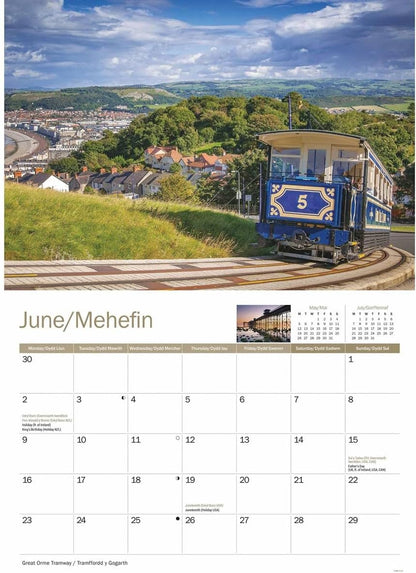 Llandudno and Conwy A4 Calendar 2025 (PFP)