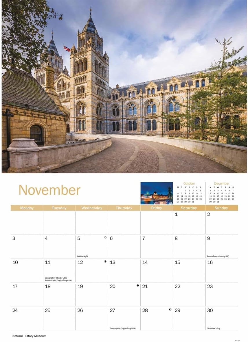 London A4 Calendar 2025 (PFP)