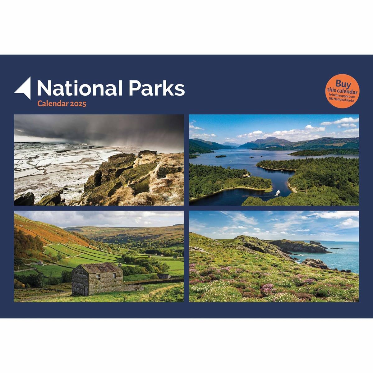 National Parks A4 Calendar 2025 (PFP)
