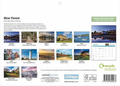 New Forest A4 Calendar 2025 (PFP)