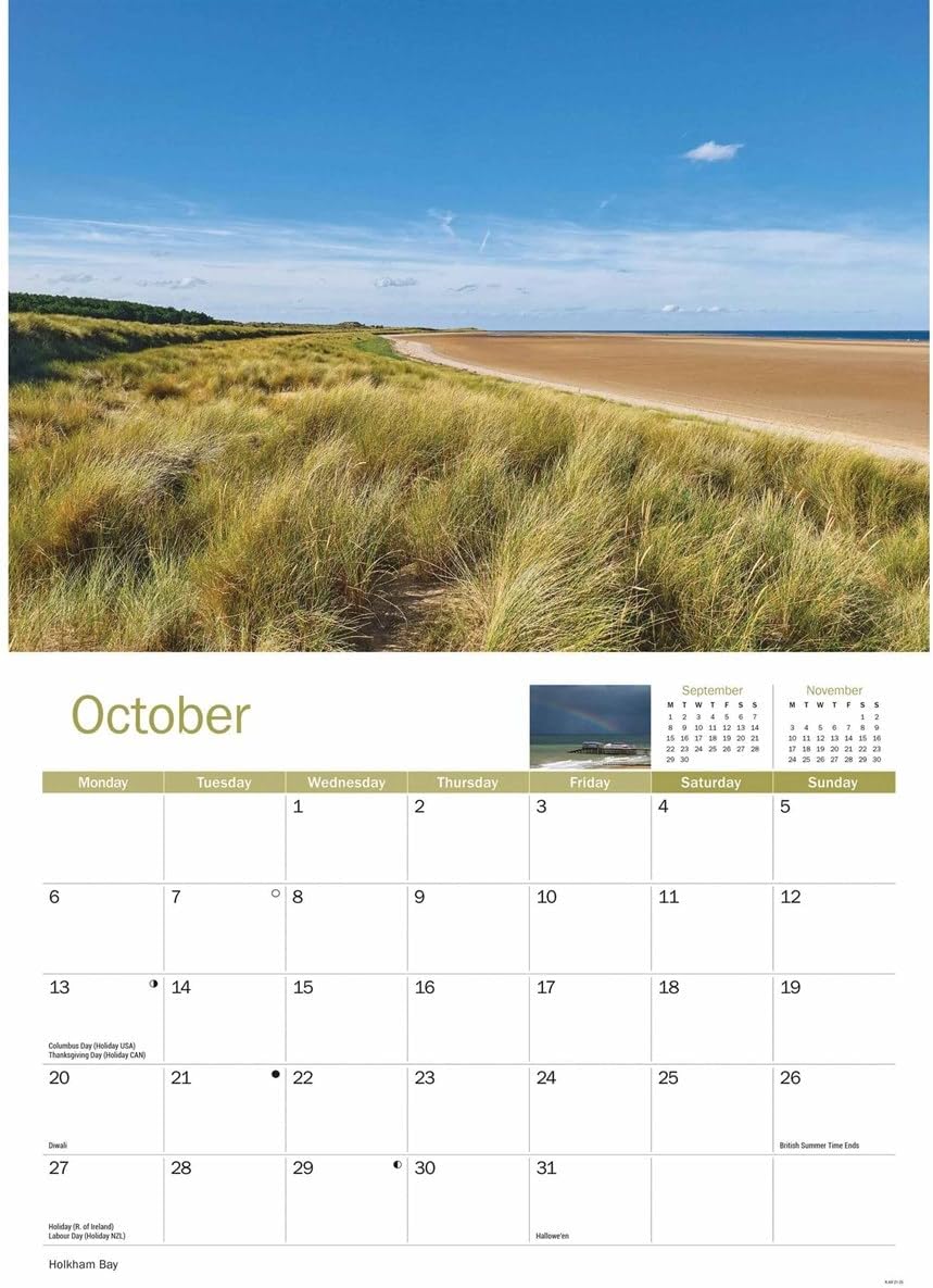 Norfolk Coast A4 Calendar 2025 (PFP)