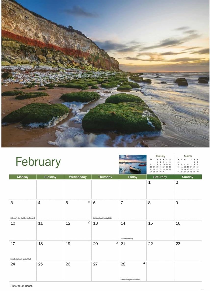 Norfolk Coast A4 Calendar 2025 (PFP)