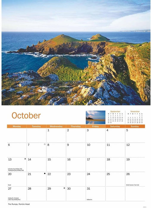 North Cornwall A4 Calendar 2025 (PFP)