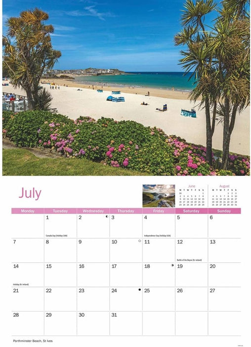 North Cornwall A4 Calendar 2025 (PFP)