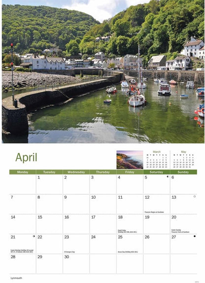 North Devon A4 Calendar 2025 (PFP)