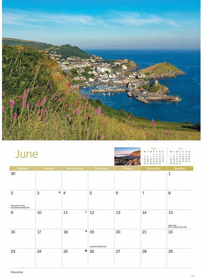 North Devon A4 Calendar 2025 (PFP)