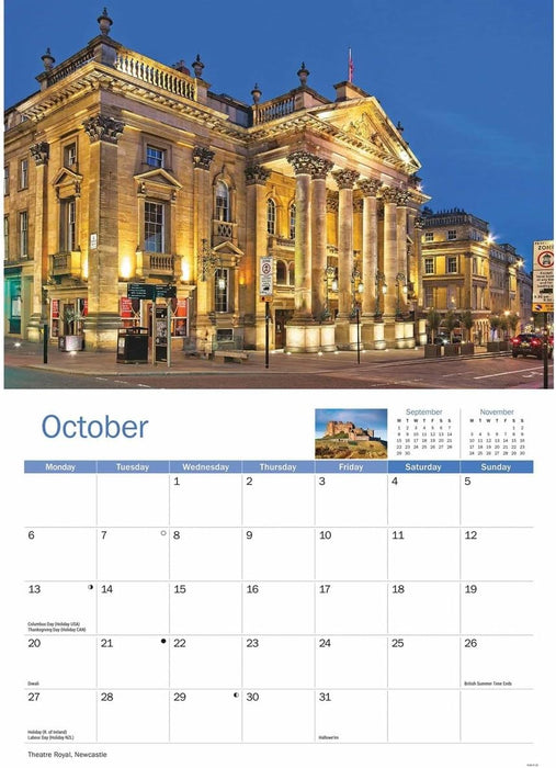 North East England A4 Calendar 2025 (PFP)