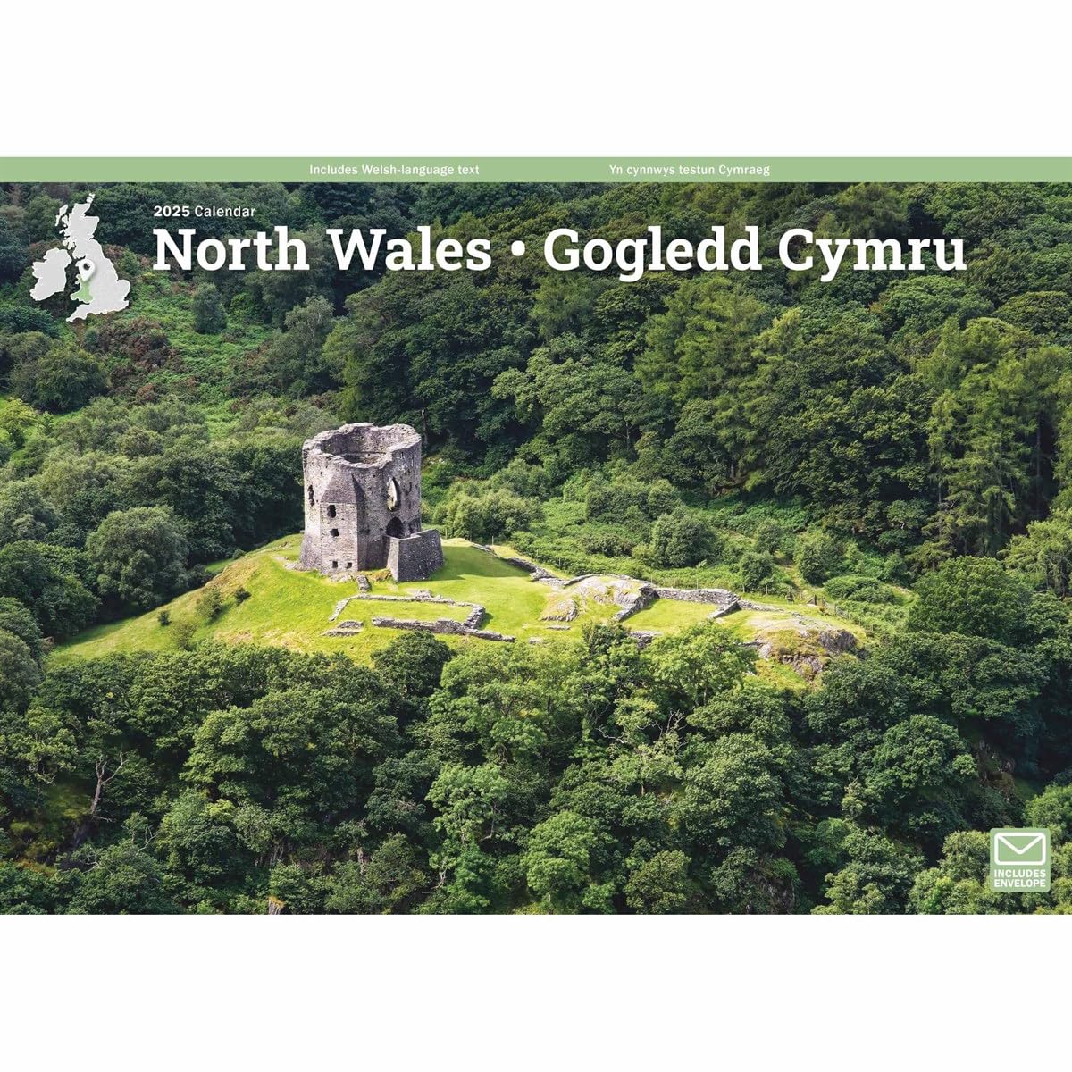 North Wales A4 Calendar 2025 (PFP)
