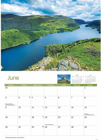 North West England A4 Calendar 2025 (PFP)