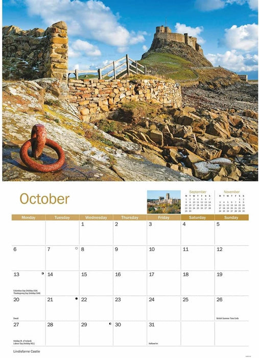 Northumberland & Durham A4 Calendar 2025 (PFP)