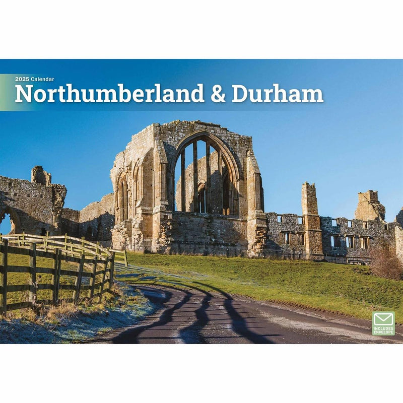 Northumberland & Durham A4 Calendar 2025 (PFP)