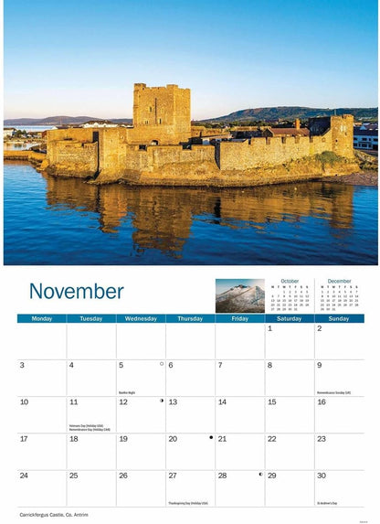 Northern Ireland A4 Calendar 2025 (PFP)