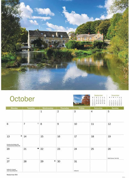 Northamptonshire A4 Calendar 2025 (PFP)