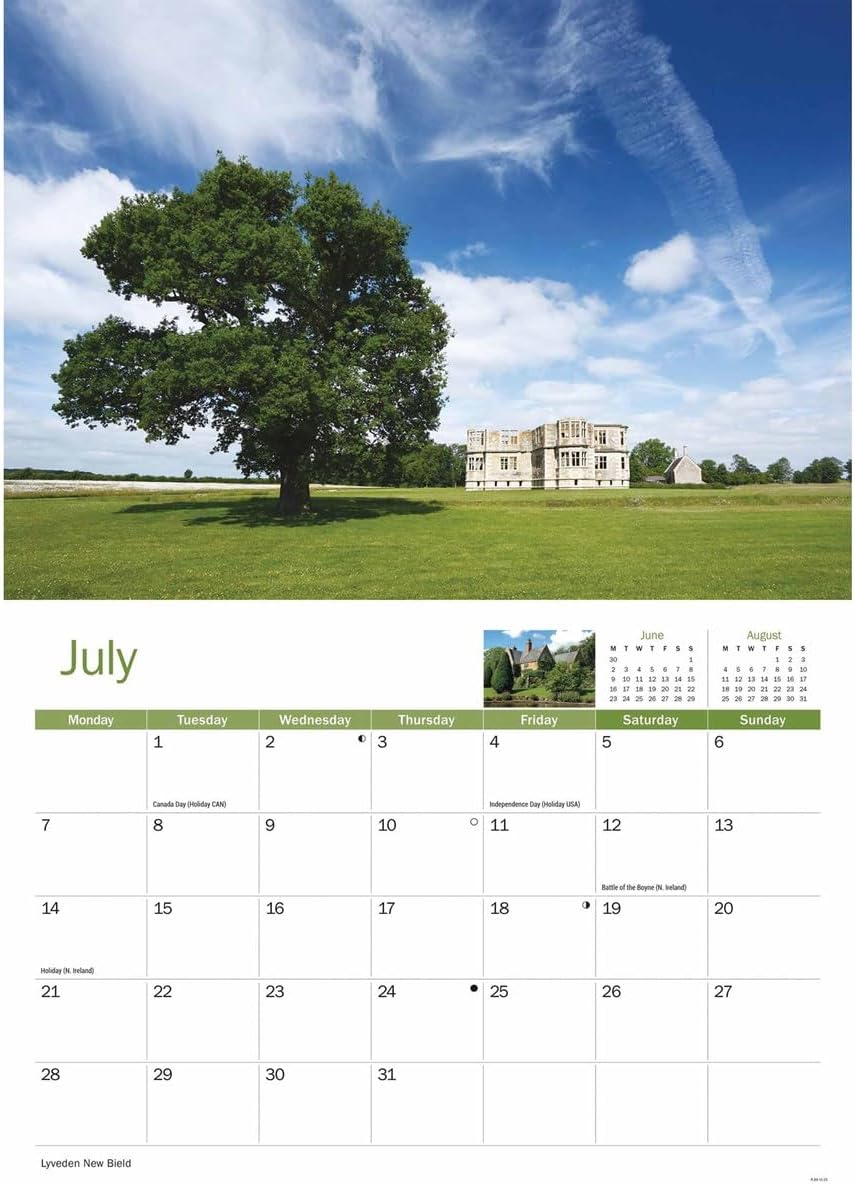 Northamptonshire A4 Calendar 2025 (PFP)