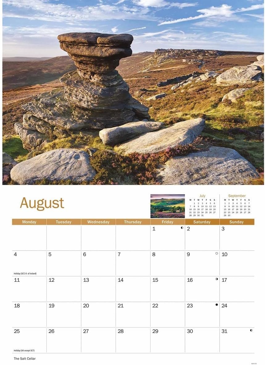 Peak District A4 Calendar 2025 (PFP)