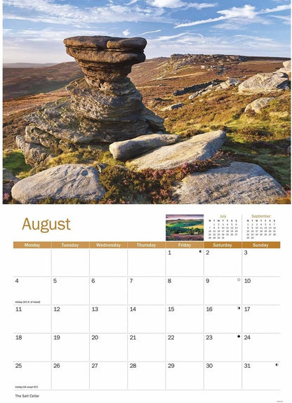 Peak District A4 Calendar 2025 (PFP)