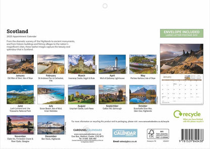 Scotland A4 Calendar 2025 (PFP)