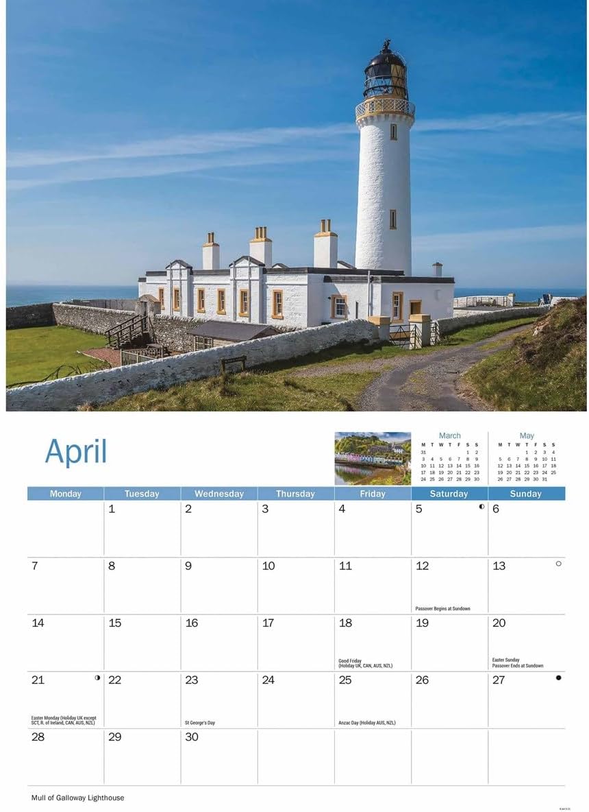 Scotland A4 Calendar 2025 (PFP)