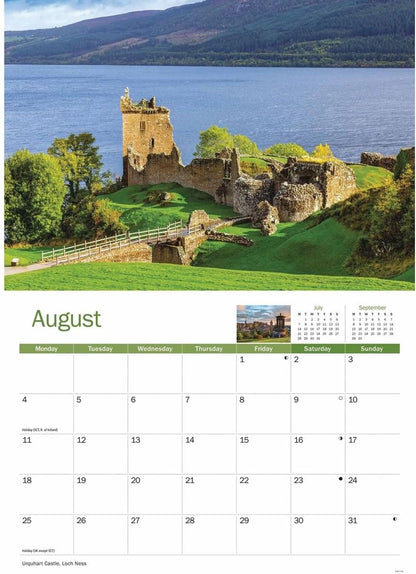 Scotland A4 Calendar 2025 (PFP)