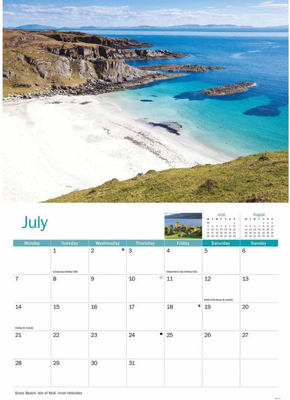 Scotland A4 Calendar 2025 (PFP)