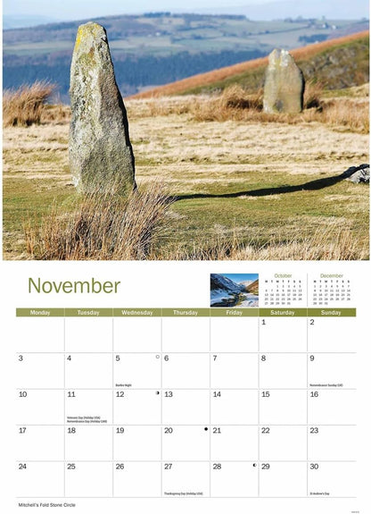 Shropshire Hills A4 Calendar 2025 (PFP)