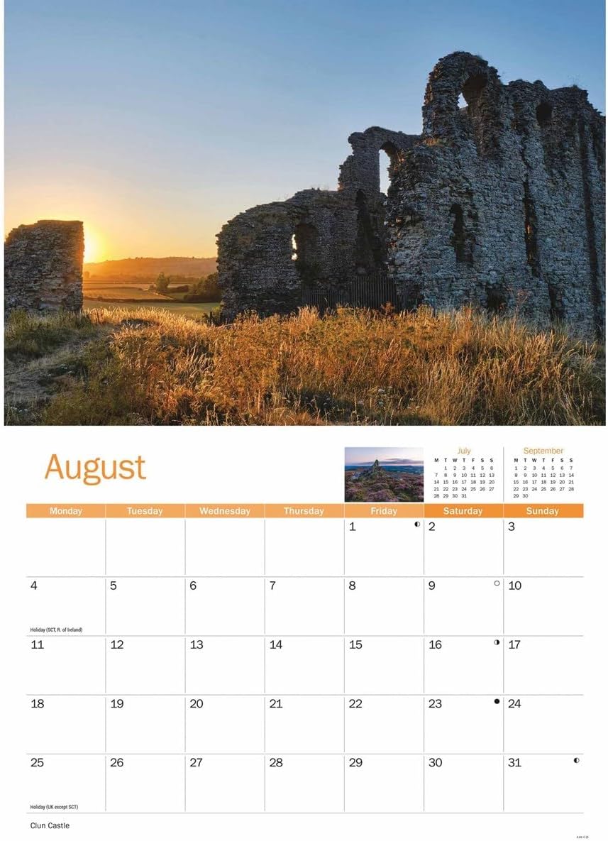 Shropshire Hills A4 Calendar 2025 (PFP)