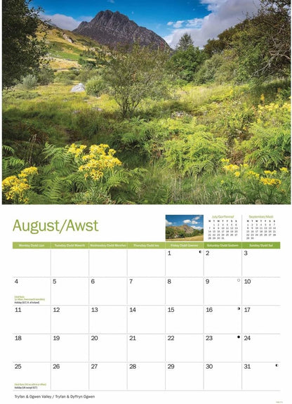 Snowdonia A4 Calendar 2025 (PFP)