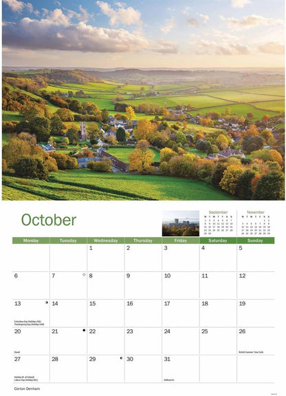 Somerset A4 Calendar 2025 (PFP)