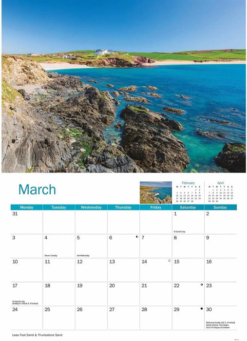 South Devon Coast A4 Calendar 2025 (PFP)