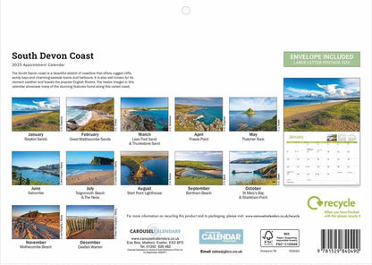 South Devon Coast A4 Calendar 2025 (PFP)