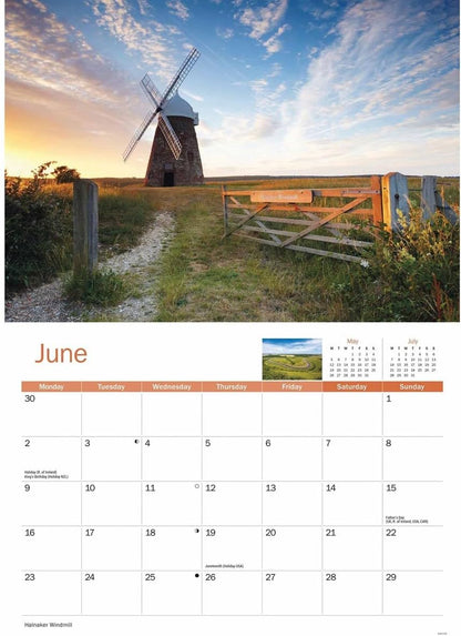 South Downs A4 Calendar 2025 (PFP)