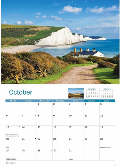 South Downs A4 Calendar 2025 (PFP)